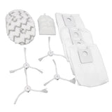 Dust Bag Filter Rag Side Brush Set Robot Vacuum Cleaner Accessories for Roidmi EVA SDJ06RM - 45-Degree Angle
