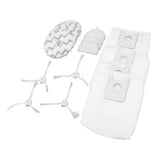 Dust Bag Filter Rag Side Brush Set Robot Vacuum Cleaner Accessories for Roidmi EVA SDJ06RM - Close-Up Angle