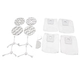 Dust Bag Filter Rag Side Brush Set Robot Vacuum Cleaner Accessories for Roidmi EVA SDJ06RM