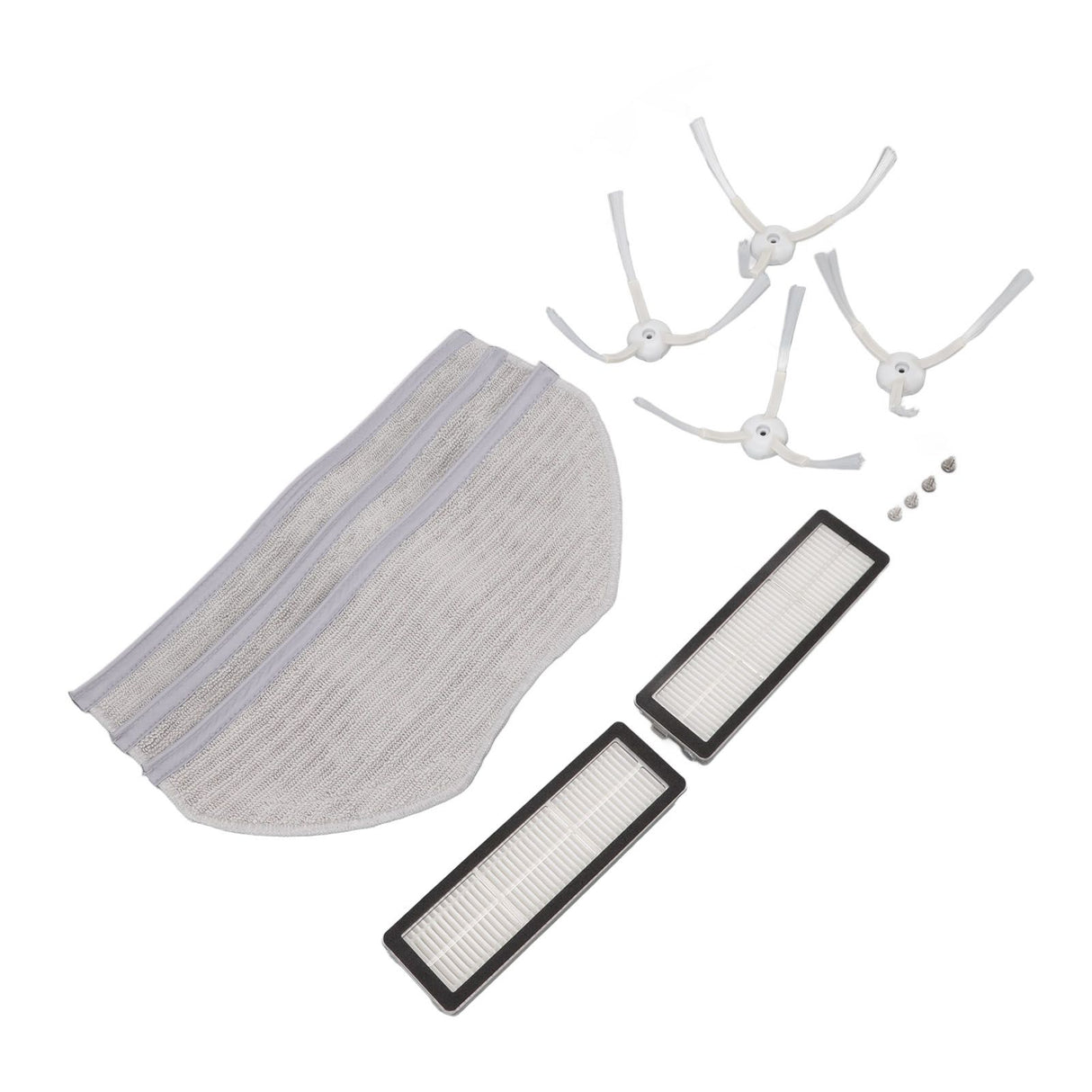 Sweeper Side Brush Filter Mopping Cloths Set Anti Winding Robot Vacuum Cleaner Replacement Accessories for Mijia STFCR01SZ