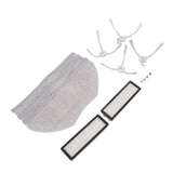 Sweeper Side Brush Filter Mopping Cloths Set Anti Winding Robot Vacuum Cleaner Replacement Accessories for Mijia STFCR01SZ - Side View