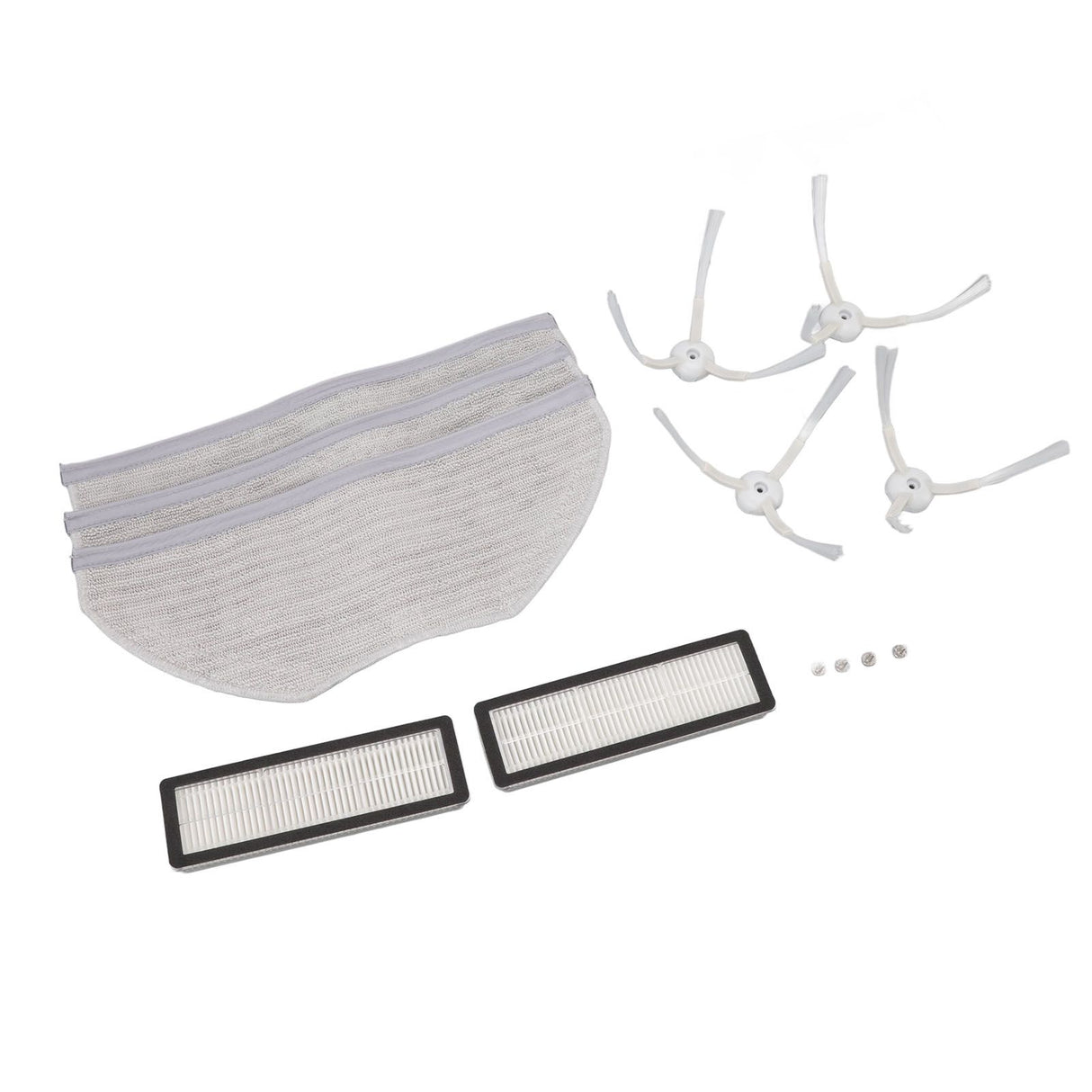 Sweeper Side Brush Filter Mopping Cloths Set Anti Winding Robot Vacuum Cleaner Replacement Accessories for Mijia STFCR01SZ