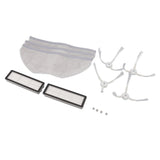 Sweeper Side Brush Filter Mopping Cloths Set Anti Winding Robot Vacuum Cleaner Replacement Accessories for Mijia STFCR01SZ - Rear View