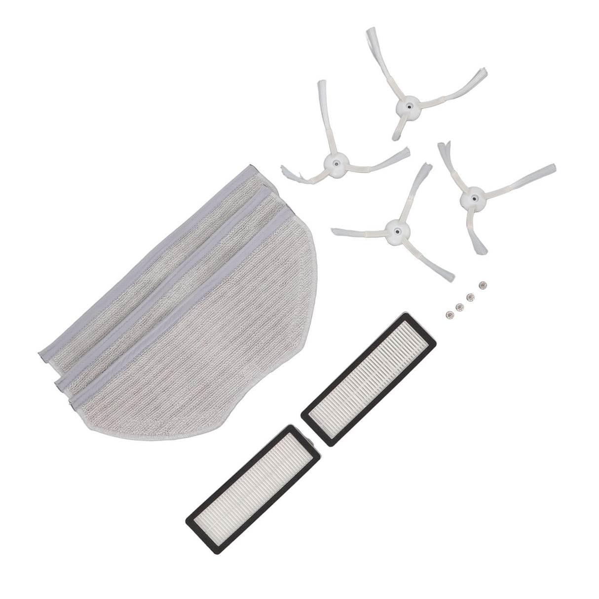Sweeper Side Brush Filter Mopping Cloths Set Anti Winding Robot Vacuum Cleaner Replacement Accessories for Mijia STFCR01SZ