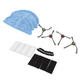 Sweeper Main Side Brush with Filter and Mopping Cloths Robot Vacuum Cleaner Replacement Set for Yeedi K600 K700 K680