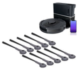 10 Pcs Side Brush Vacuum Cleaner Replacement Spare Parts for Shark AV2501AE AV2502AE Sweeper