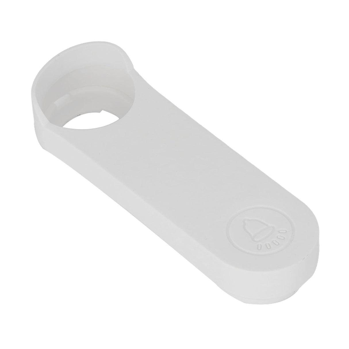Doorbell Silicone Case for GoogleNest Doorbell Protective Cover Dustproof Cover Accessories White