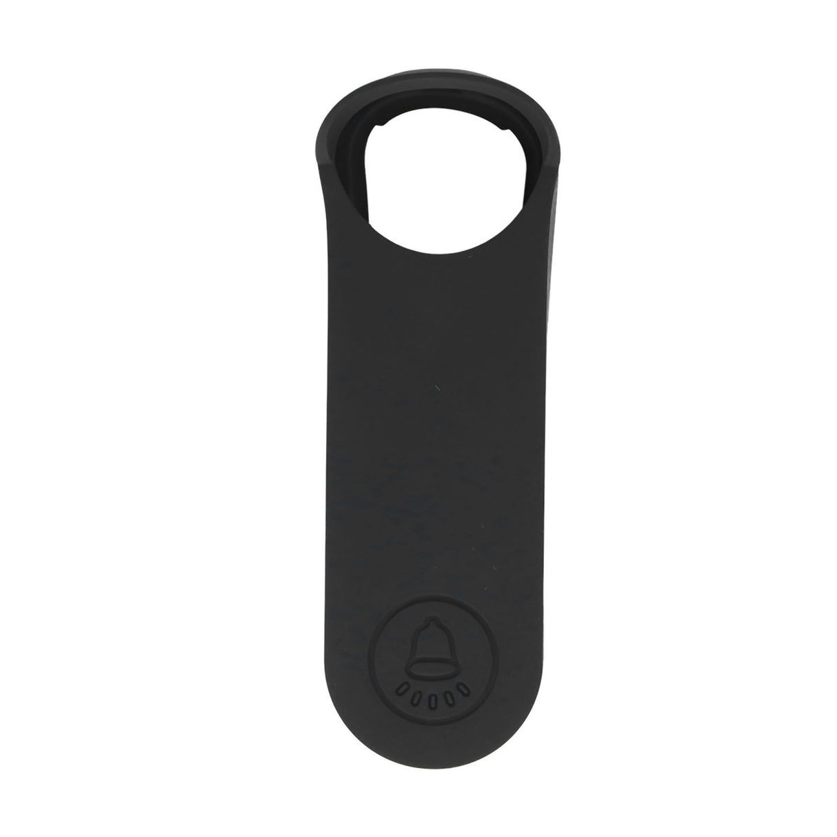 Doorbell Silicone Case for GoogleNest Doorbell Protective Cover Dustproof Cover Accessories Black