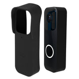 Doorbell Protective Cover Dustproof Protective Silicone Doorbell Cover Case for Blink A363 Black - Extra Image