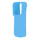 Doorbell Protective Cover Dustproof Protective Silicone Doorbell Cover Case for Blink A363 Sky Blue - Front View