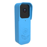 Doorbell Protective Cover Dustproof Protective Silicone Doorbell Cover Case for Blink A363 Sky Blue - Extra Image