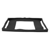 Silicone Protective Case Dustproof Waterproof Dropproof Cover Case for Show 15 Smart Display Black - Side View