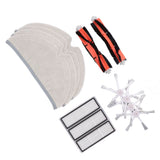 Replacement Filter Mop Brush Kit for Xiaomi MIJIA 2C Sweeping Robot Sweeper Accessories - Close-Up Angle