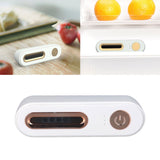 Refrigerator Deodorizer Fridge Odor Cleaner USB Charging for Kitchen Car Cabinet White - Extra Image