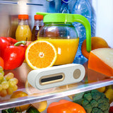 Refrigerator Deodorizer Fridge Odor Cleaner USB Charging for Kitchen Car Cabinet White - Extra Image