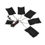 5 in 1 Electric Vest Cloth Heat Pad 3 Gears Temperature Adjustable USB Heating Pad Waterproof Composite Fiber Heater Pad