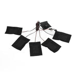 5 in 1 Electric Vest Cloth Heat Pad 3 Gears Temperature Adjustable USB Heating Pad Waterproof Composite Fiber Heater Pad