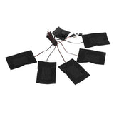 5 in 1 Electric Vest Cloth Heat Pad 3 Gears Temperature Adjustable USB Heating Pad Waterproof Composite Fiber Heater Pad - Top-Down View
