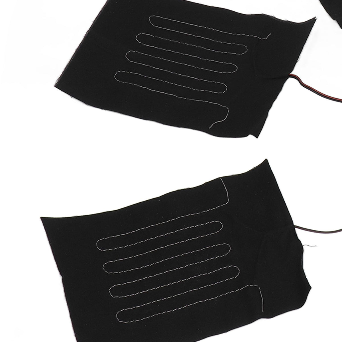 Heating Cloth Heater Waterproof 3 Gears Composite Fiber with Four Pieces USB Powered Clothes Heating Pad for Winter