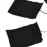 Heating Cloth Heater Waterproof 3 Gears Composite Fiber with Four Pieces USB Powered Clothes Heating Pad for Winter