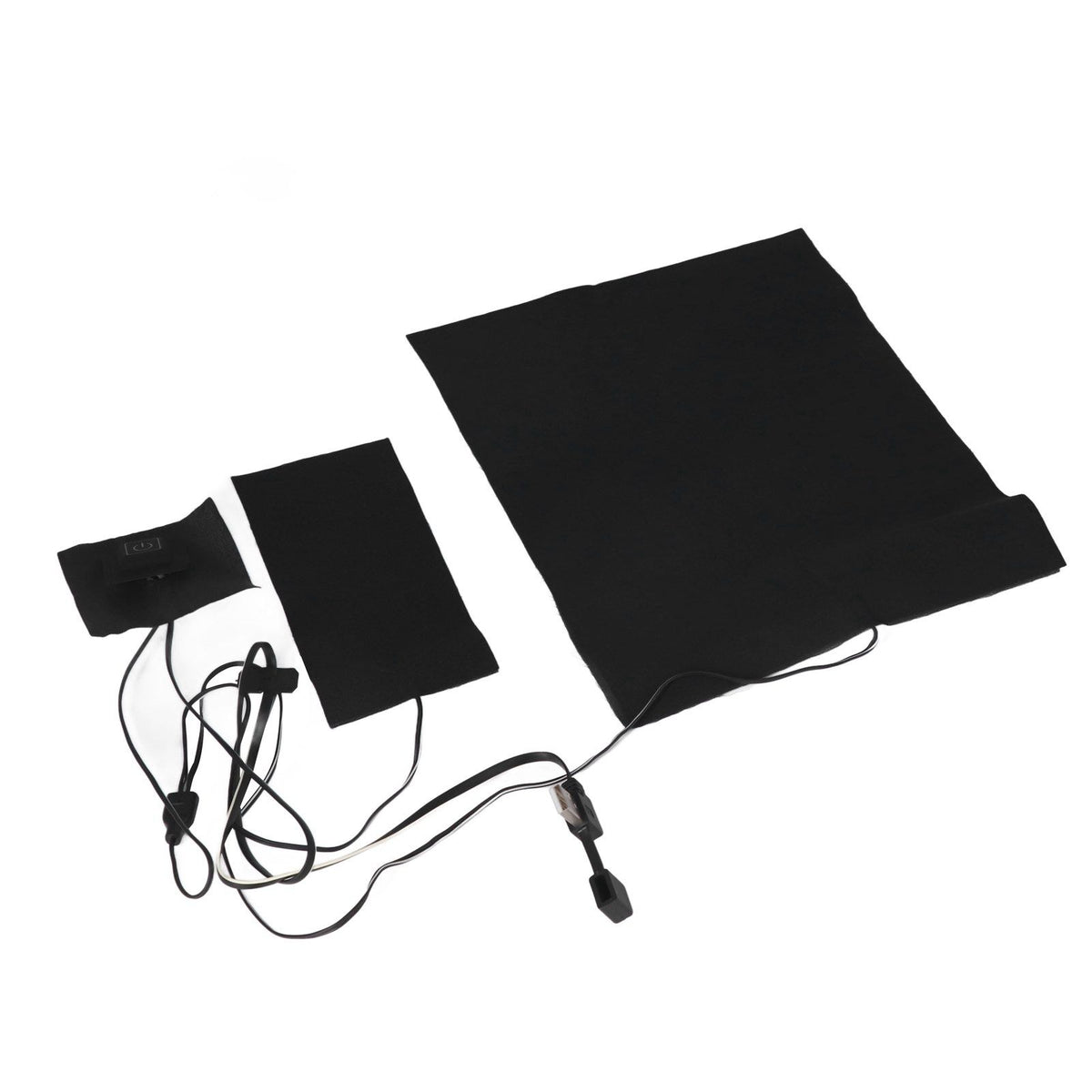 2 in 1 Electric Heating Pad with 3 Gear Adjustable Temperature Waterproof USB Power Heating Warmer Pad For Vest Jacket