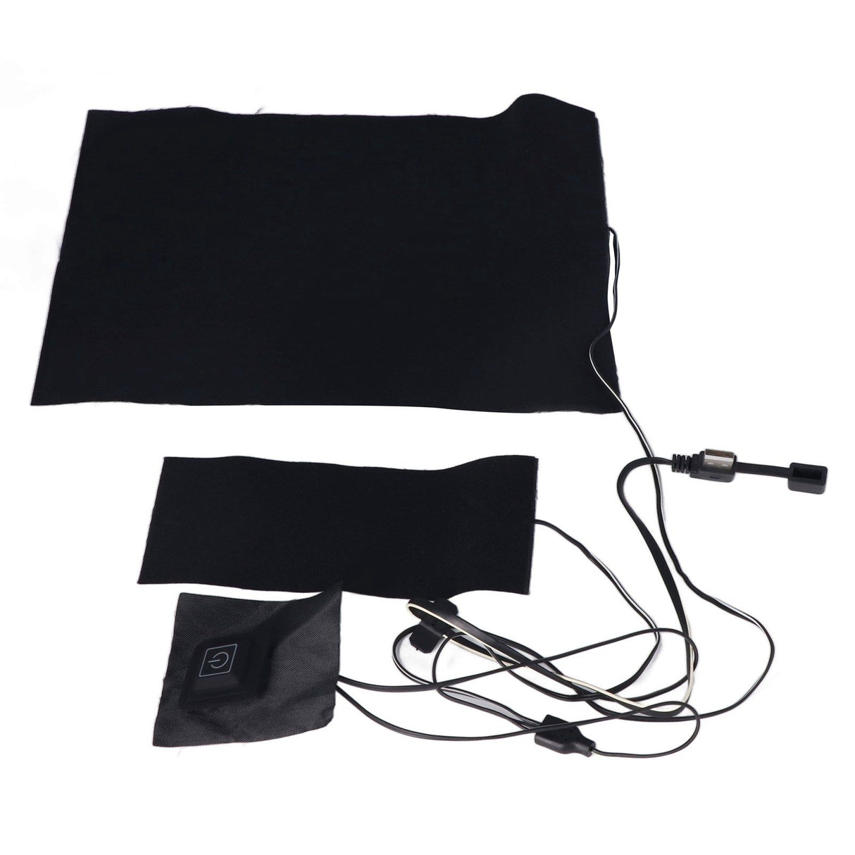 2 in 1 Electric Heating Pad with 3 Gear Adjustable Temperature Waterproof USB Power Heating Warmer Pad For Vest Jacket
