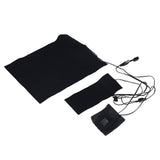 2 in 1 Electric Heating Pad with 3 Gear Adjustable Temperature Waterproof USB Power Heating Warmer Pad For Vest Jacket