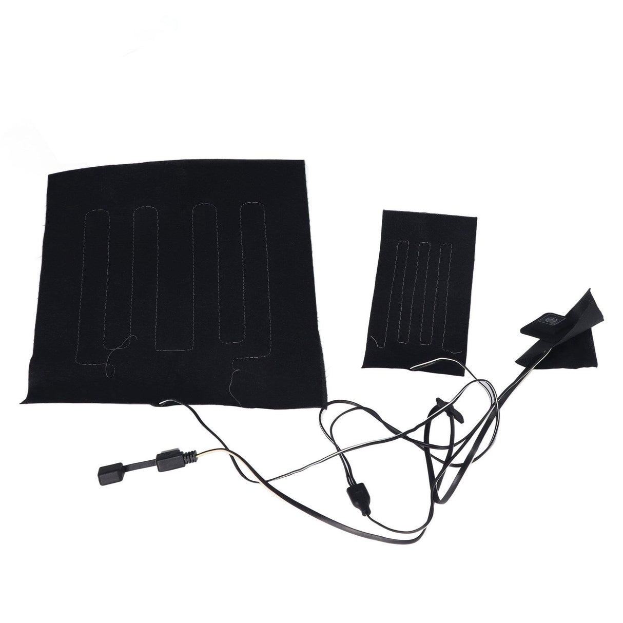 2 in 1 Electric Heating Pad with 3 Gear Adjustable Temperature Waterproof USB Power Heating Warmer Pad For Vest Jacket