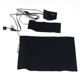 2 in 1 Electric Heating Pad with 3 Gear Adjustable Temperature Waterproof USB Power Heating Warmer Pad For Vest Jacket - Low Angle