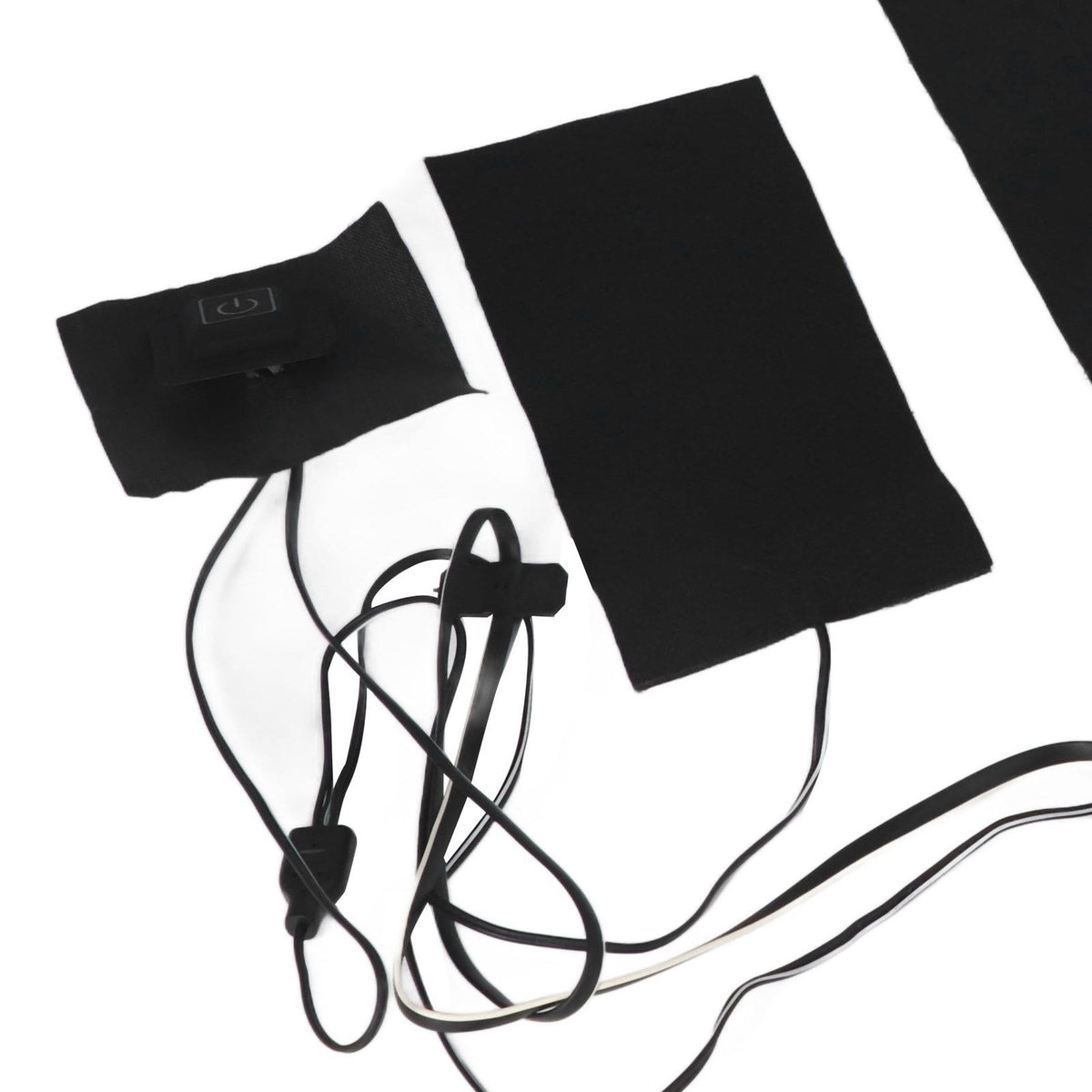 2 in 1 Electric Heating Pad with 3 Gear Adjustable Temperature Waterproof USB Power Heating Warmer Pad For Vest Jacket