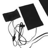 2 in 1 Electric Heating Pad with 3 Gear Adjustable Temperature Waterproof USB Power Heating Warmer Pad For Vest Jacket