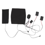 Electric Heating Pad 1 for 2 Adjustable 3 Level Dual Motors Soft Heating Belt for Vibrating Massage