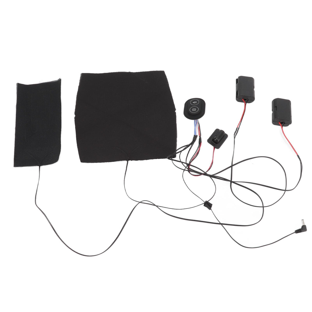 Electric Heating Pad 1 for 2 Adjustable 3 Level Dual Motors Soft Heating Belt for Vibrating Massage