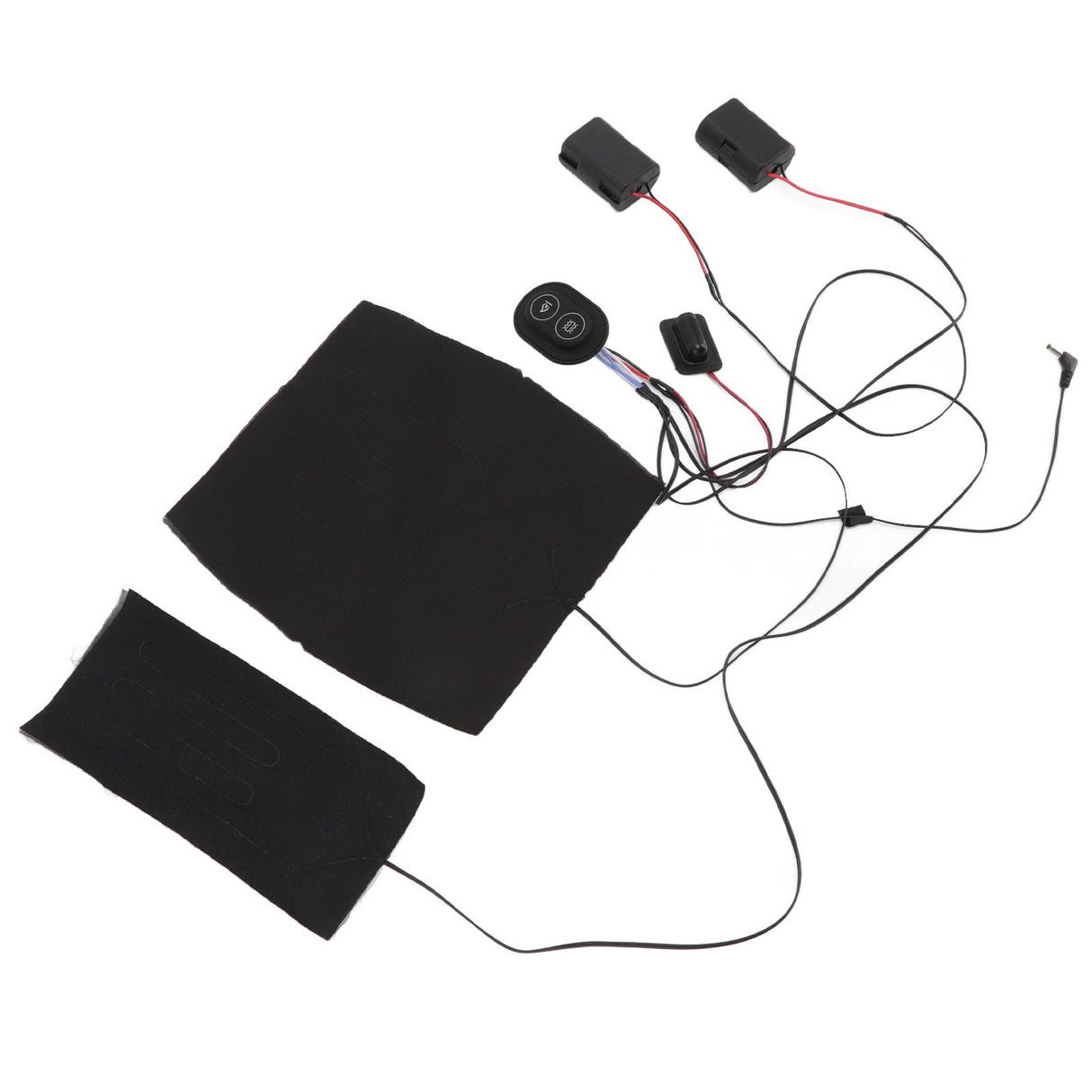 Electric Heating Pad 1 for 2 Adjustable 3 Level Dual Motors Soft Heating Belt for Vibrating Massage