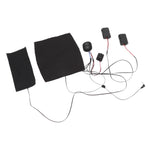 Electric Heating Pad 1 for 2 Adjustable 3 Level Dual Motors Soft Heating Belt for Vibrating Massage