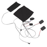 Electric Heating Pad 1 for 2 Adjustable 3 Level Dual Motors Soft Heating Belt for Vibrating Massage