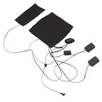 Electric Heating Pad 1 for 2 Adjustable 3 Level Dual Motors Soft Heating Belt for Vibrating Massage