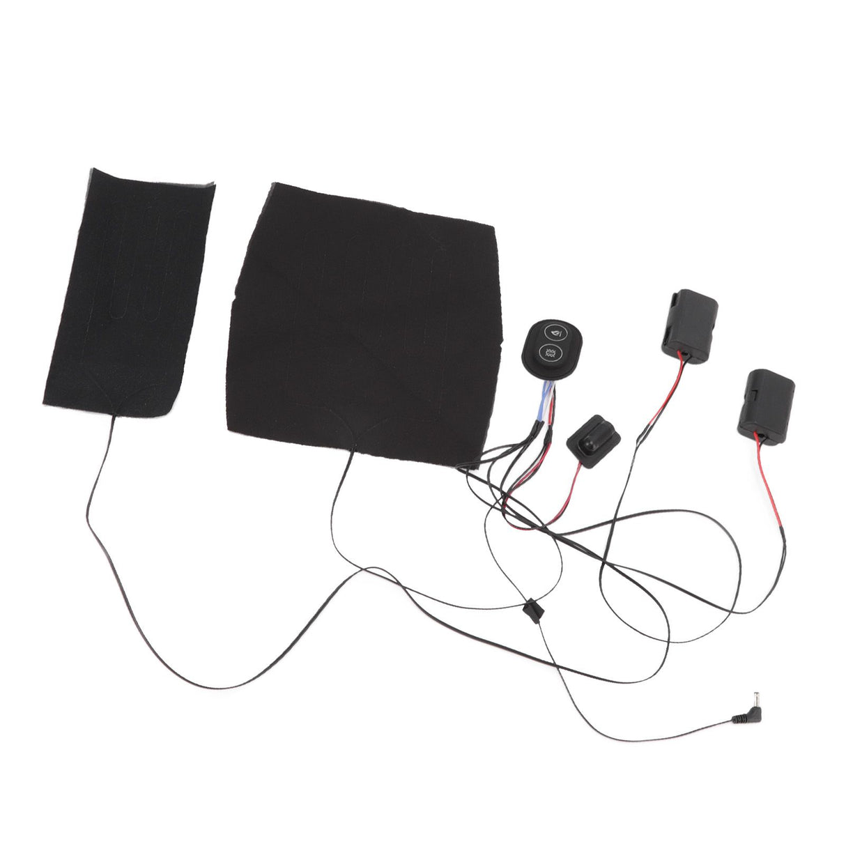 Electric Heating Pad 1 for 2 Adjustable 3 Level Dual Motors Soft Heating Belt for Vibrating Massage
