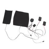 Electric Heating Pad 1 for 2 Adjustable 3 Level Dual Motors Soft Heating Belt for Vibrating Massage
