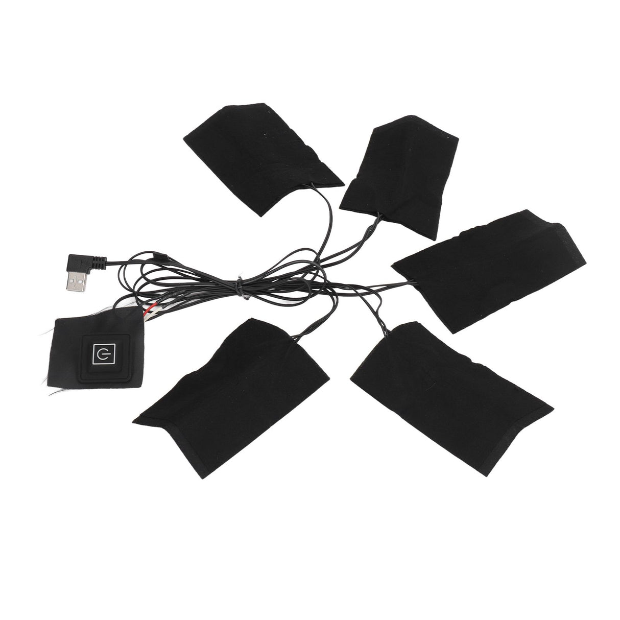 Electric Cloth Heater Pad 3 Gears Adjustable Temperature USB Heating Pad for Men Women