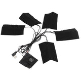 Electric Cloth Heater Pad 3 Gears Adjustable Temperature USB Heating Pad for Men Women - 45-Degree Angle