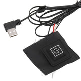 Electric Cloth Heater Pad 3 Gears Adjustable Temperature USB Heating Pad for Men Women - Extra Image