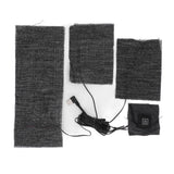 3 In 1 Clothes Heater Pad USB 3 Temperature Settings Electric Cloth Heating Sheet Soft Washable Cloth Warmer Pad for Winter