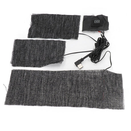 3 In 1 Clothes Heater Pad USB 3 Temperature Settings Electric Cloth Heating Sheet Soft Washable Cloth Warmer, Electric