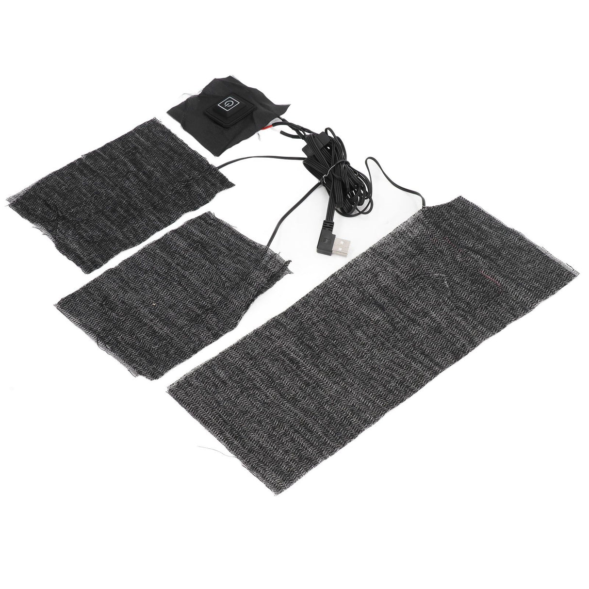 3 In 1 Clothes Heater Pad USB 3 Temperature Settings Electric Cloth Heating Sheet Soft Washable Cloth Warmer Pad for Winter