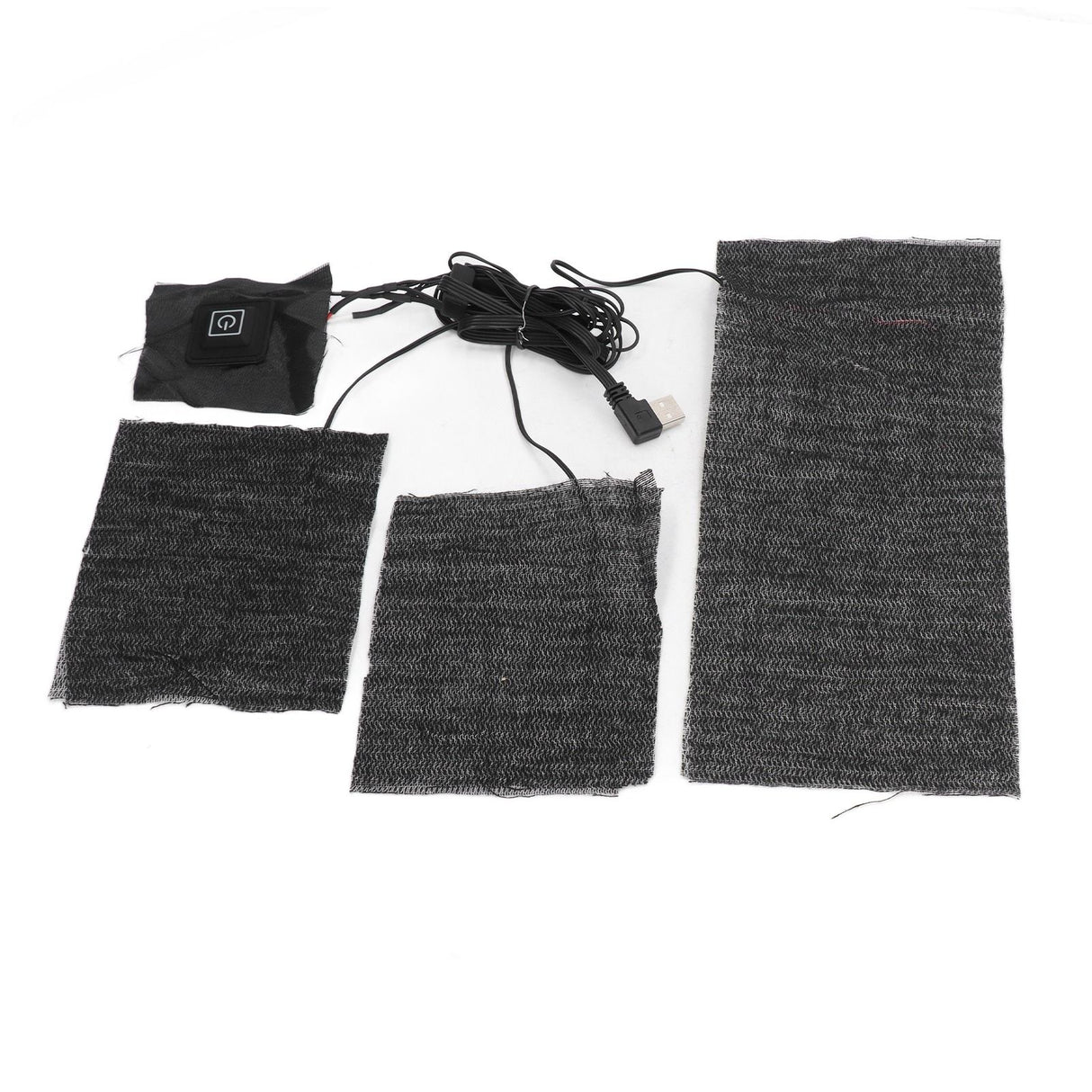 3 In 1 Clothes Heater Pad USB 3 Temperature Settings Electric Cloth Heating Sheet Soft Washable Cloth Warmer Pad for Winter