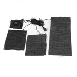 3 In 1 Clothes Heater Pad USB 3 Temperature Settings Electric Cloth Heating Sheet Soft Washable Cloth Warmer Pad for Winter - 45-Degree Angle