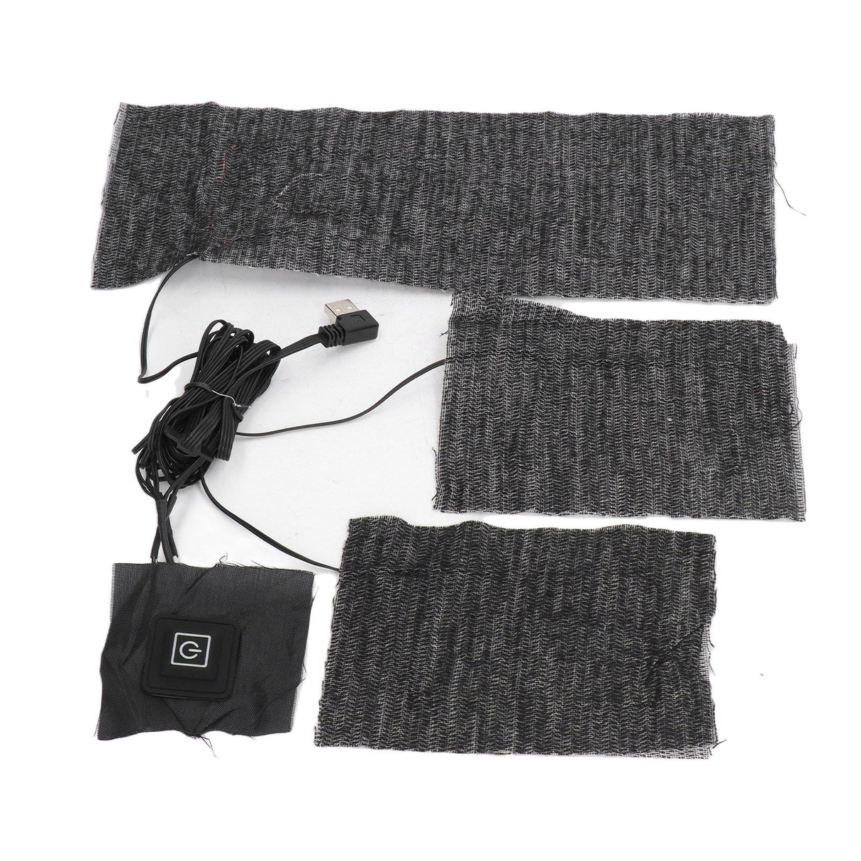 3 In 1 Clothes Heater Pad USB 3 Temperature Settings Electric Cloth Heating Sheet Soft Washable Cloth Warmer Pad for Winter