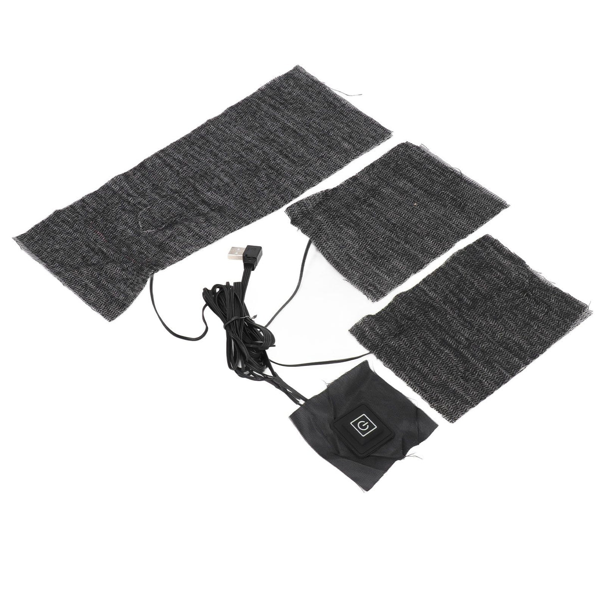 3 In 1 Clothes Heater Pad USB 3 Temperature Settings Electric Cloth Heating Sheet Soft Washable Cloth Warmer Pad for Winter