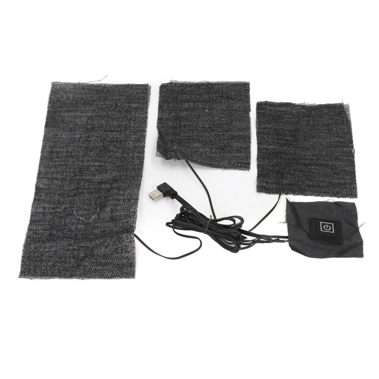 3 In 1 Clothes Heater Pad USB 3 Temperature Settings Electric Cloth Heating Sheet Soft Washable Cloth Warmer Pad for Winter